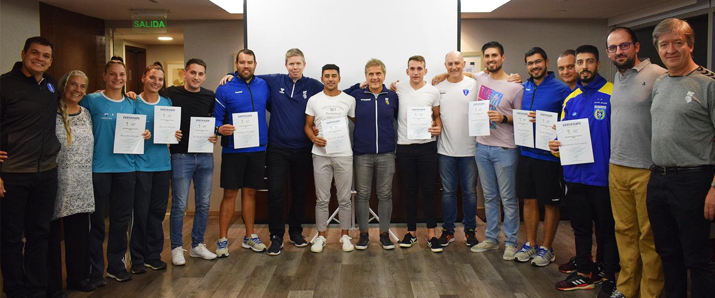 IHF Global Referee Training Programme course held in Buenos Aires